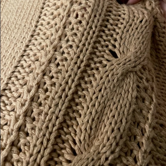 NWT Gant Rugger Loose Cable Knit Sweater Bisquit Beige [SZ‎ XXL ] - Picture 8 of 10